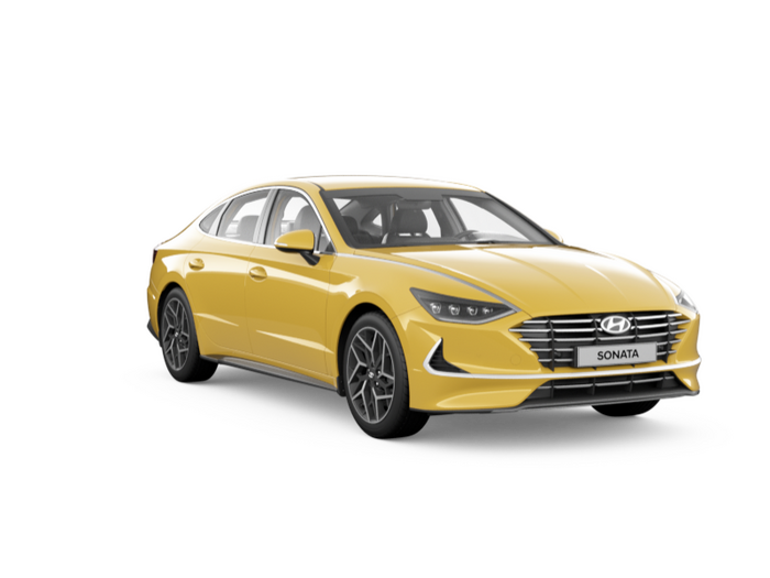 Hyundai Sonata Желтый (Glowing Yellow)