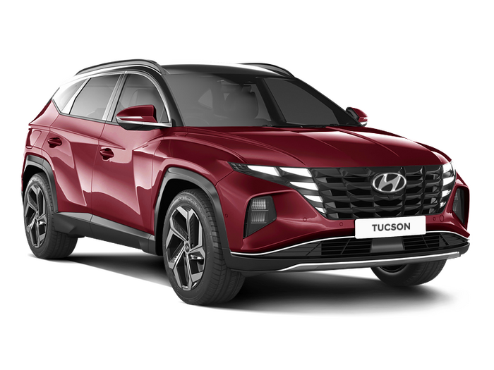 Hyundai Tucson Crimson Red